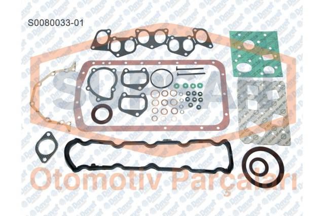 SUPSAN S0080033-01 Motor Takim Contasi (Alt / Ust Full) Keceli-S.K.C Haric Partner-Berlingo-Boxer-Expertjumpy Xud9(1.9 Duz) (<---00) Expert-Jumpy-Scudo-P405-Xantia-P406 Xud9te(1.9 Turbo) C15-Bx-Zx-P205 Xud7  ####